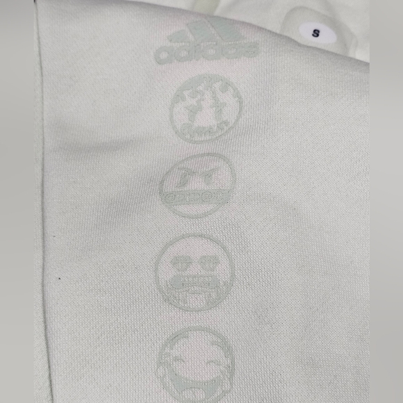 Adidas Essentials 3-Stripes Fleece Pants Size S NWT MSRP $50, in Mint Gree - Picture 5 of 11